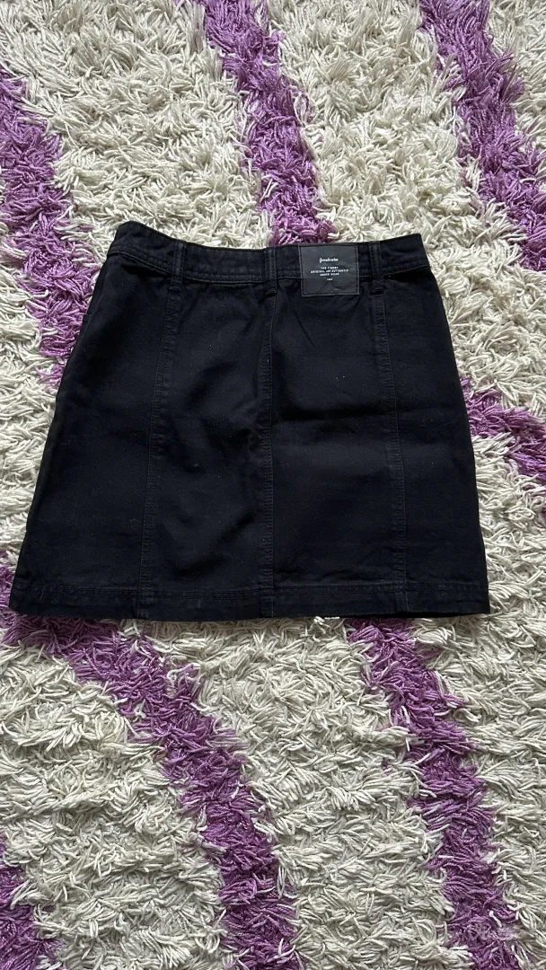 crna teksas suknja - stradivarius