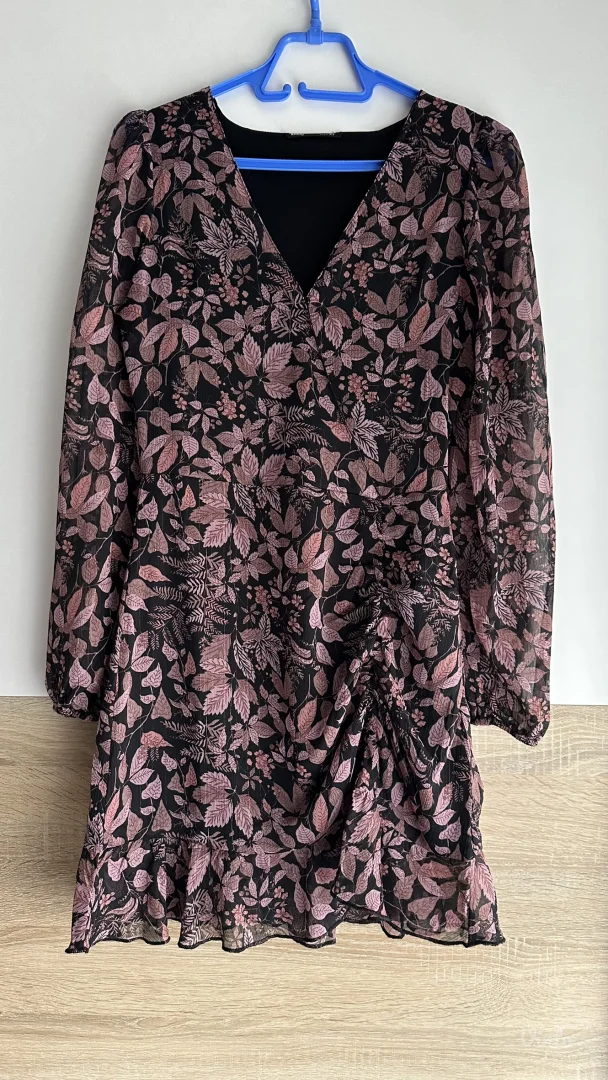 crno-roze haljina - sinsay