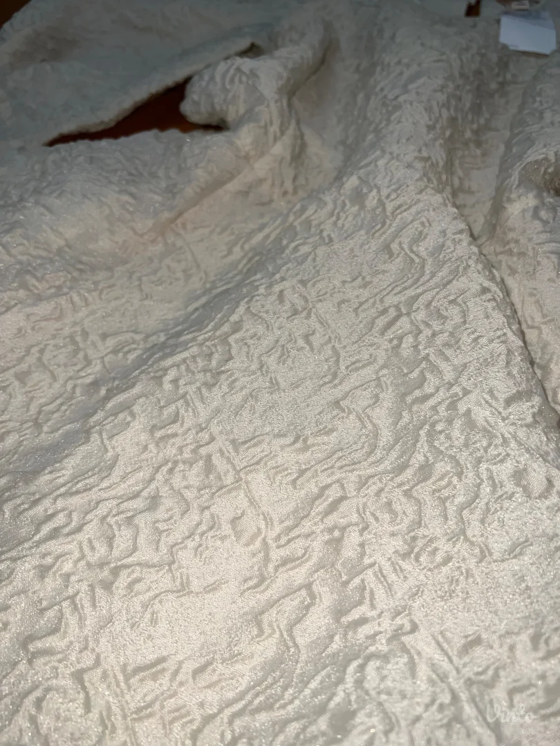 H&M haljina sa puf ramenima-XS