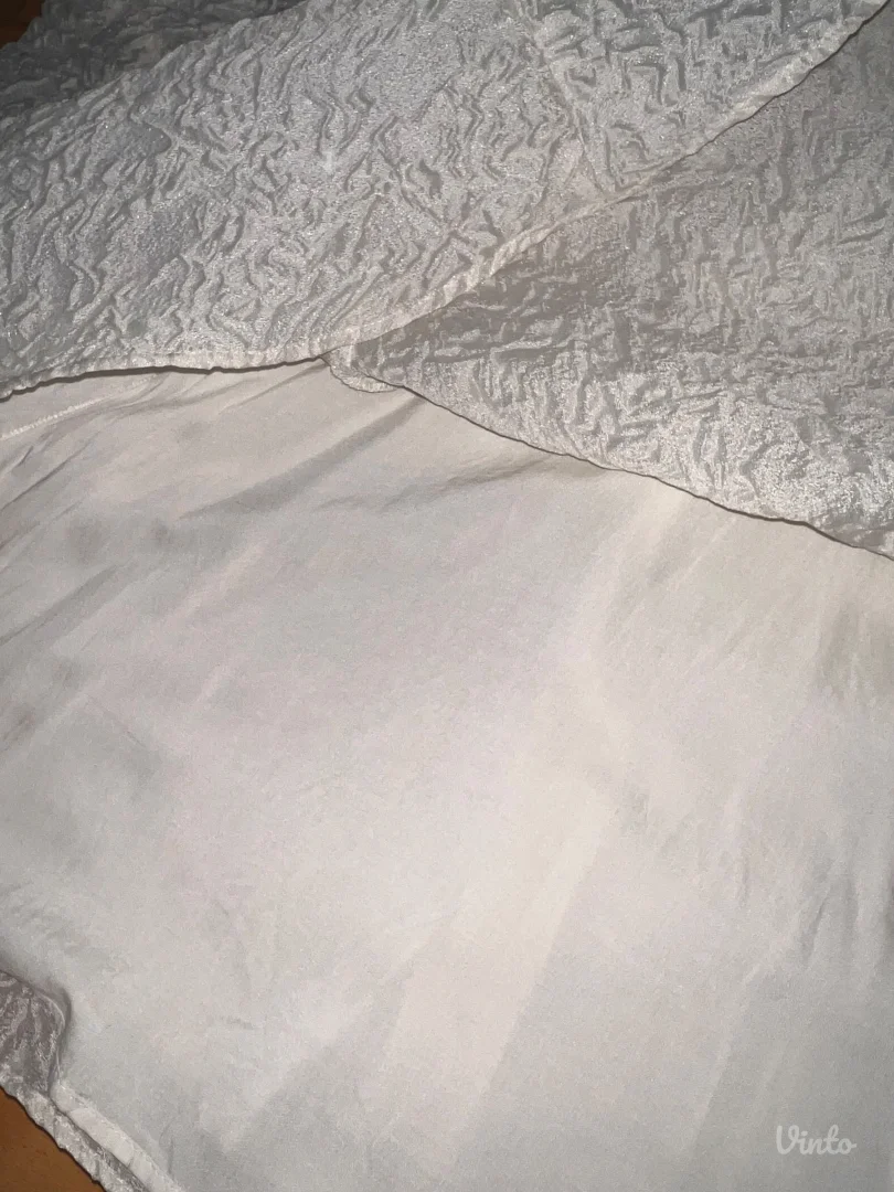 H&M haljina sa puf ramenima-XS