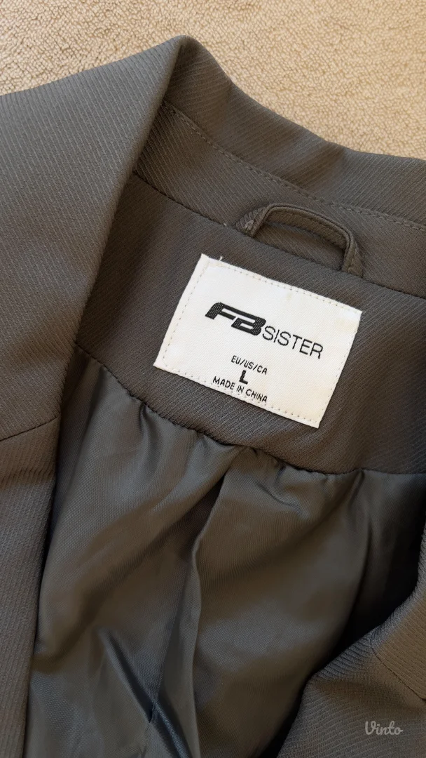 New Yorker - sivi kratki sako