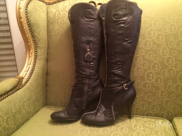 Cizme Charles Jourdan org ( nojeva Koza ) 39