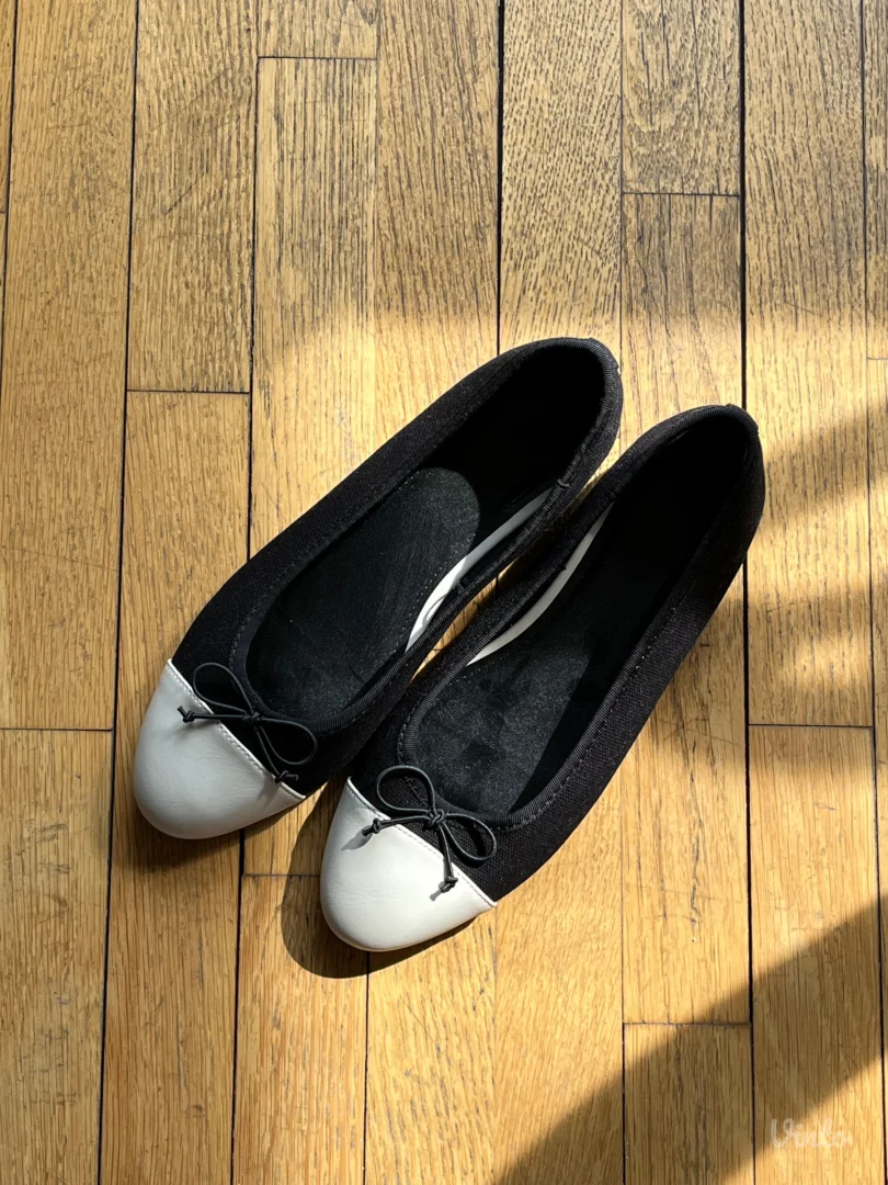 Crno bele H&M baletanke