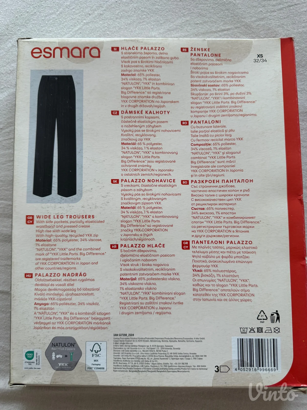 esmana pantalone