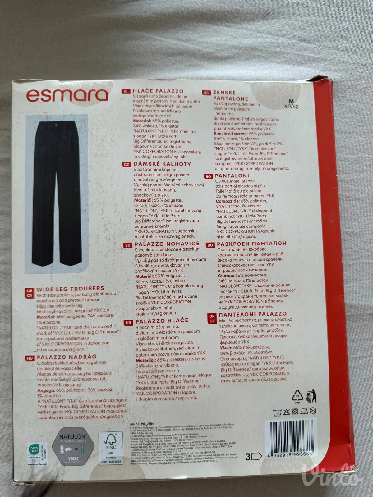 esmana pantalone