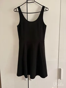 Crna h&m haljina