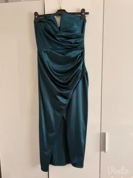 Plava elegantna haljina