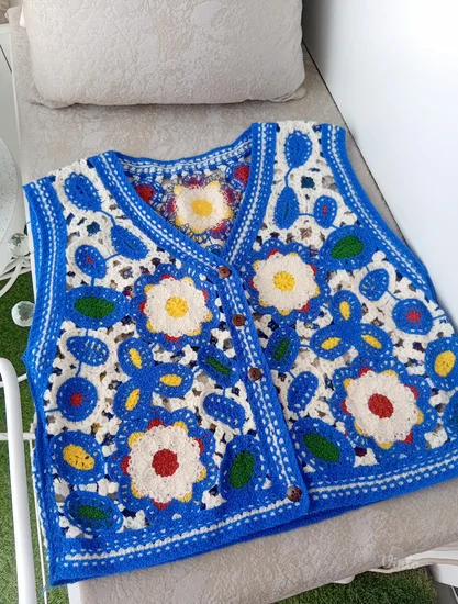 Retro Koncan Prsluk/Top NOVO