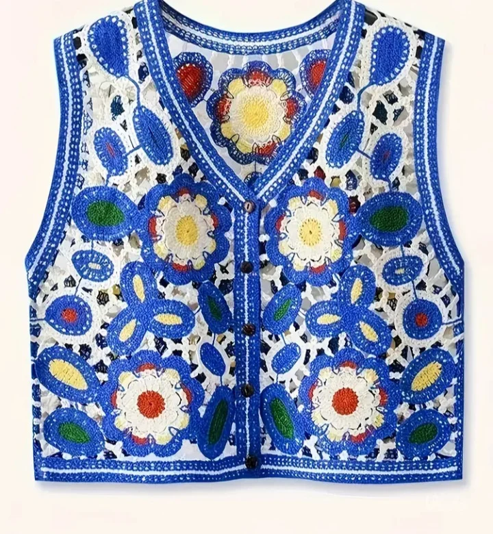 Retro Koncan Prsluk/Top NOVO