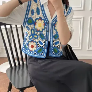 Retro Koncan Prsluk/Top NOVO