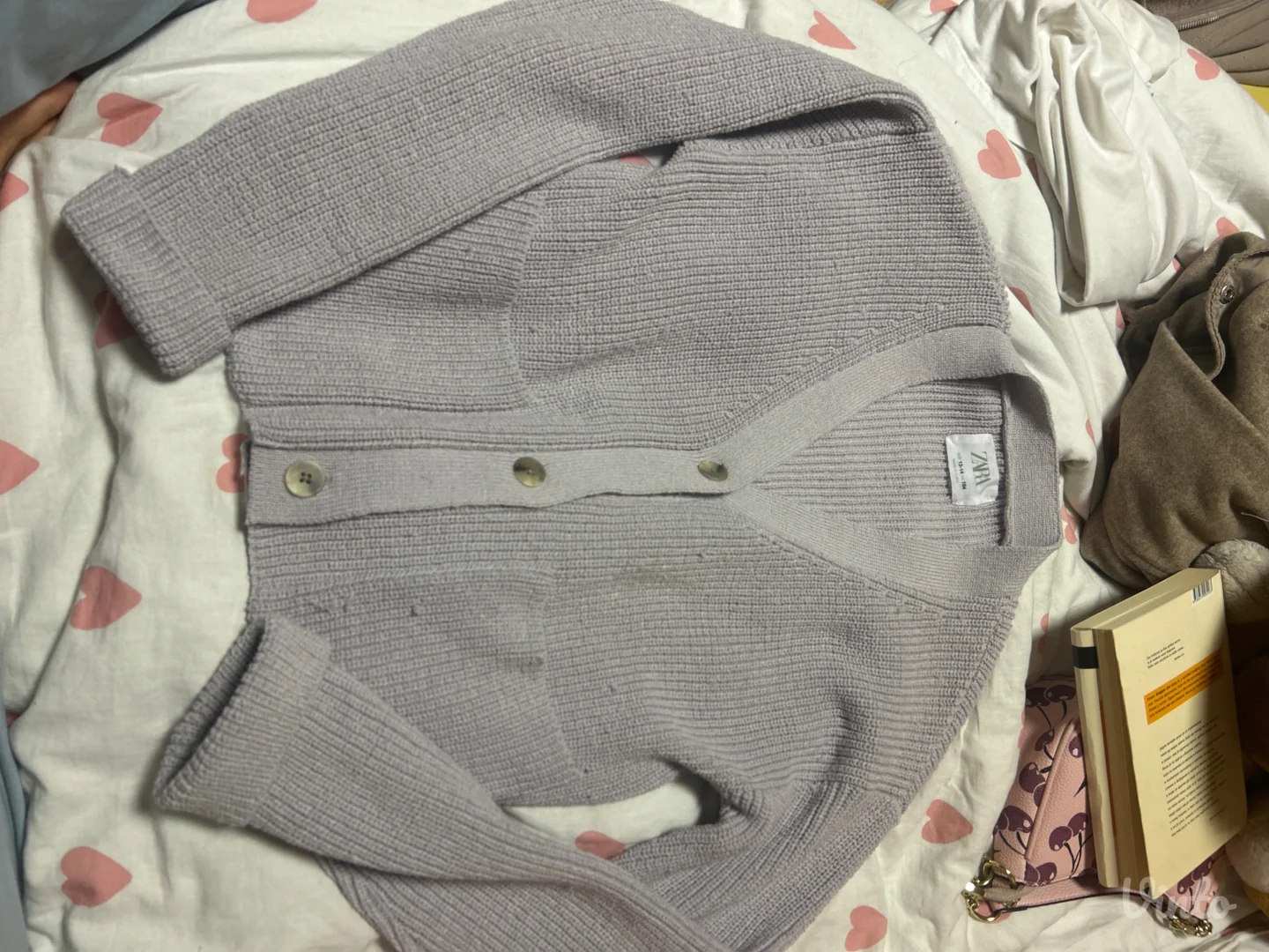 Ljubičasti džemper