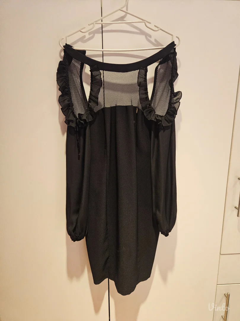 Crna elegantma haljina