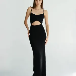 Bebe by Dunja - crna haljina od trikotaže