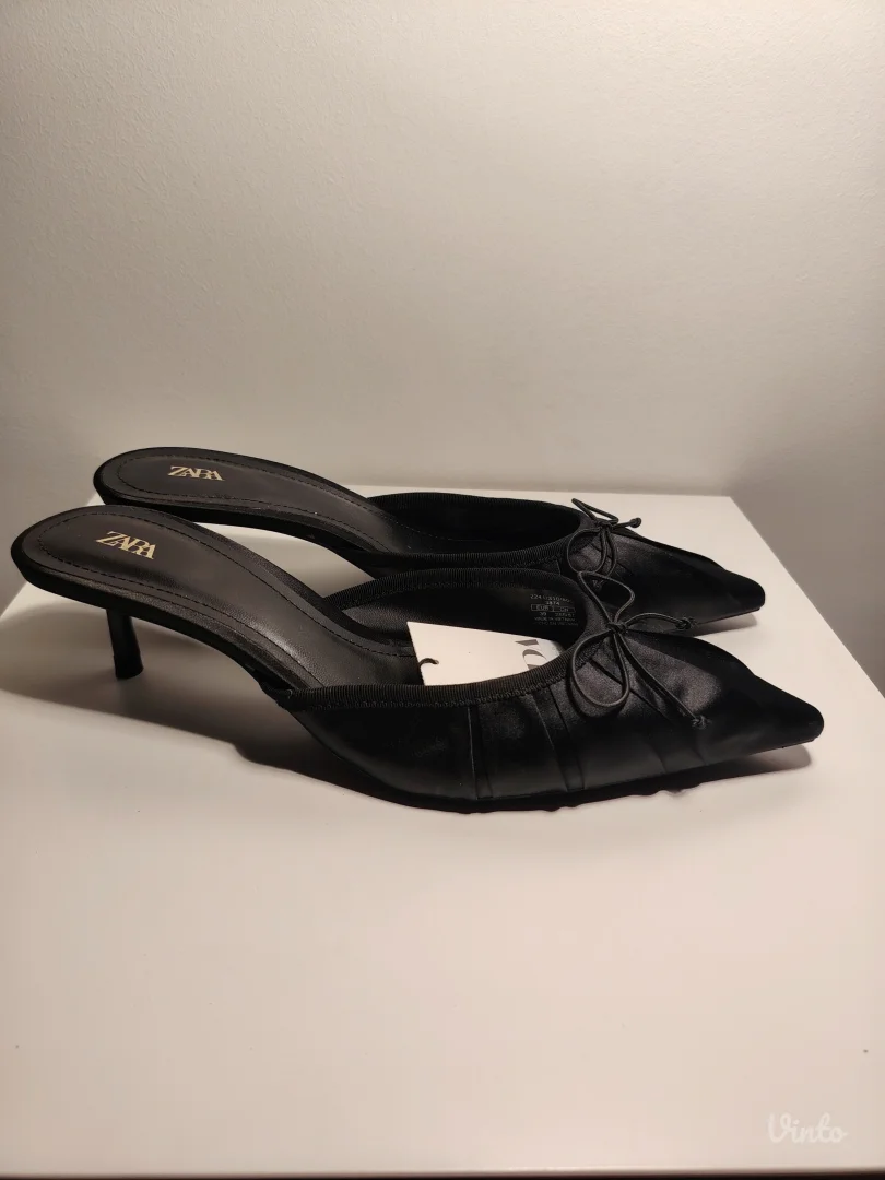 Zara papuče na štiklu - br.39