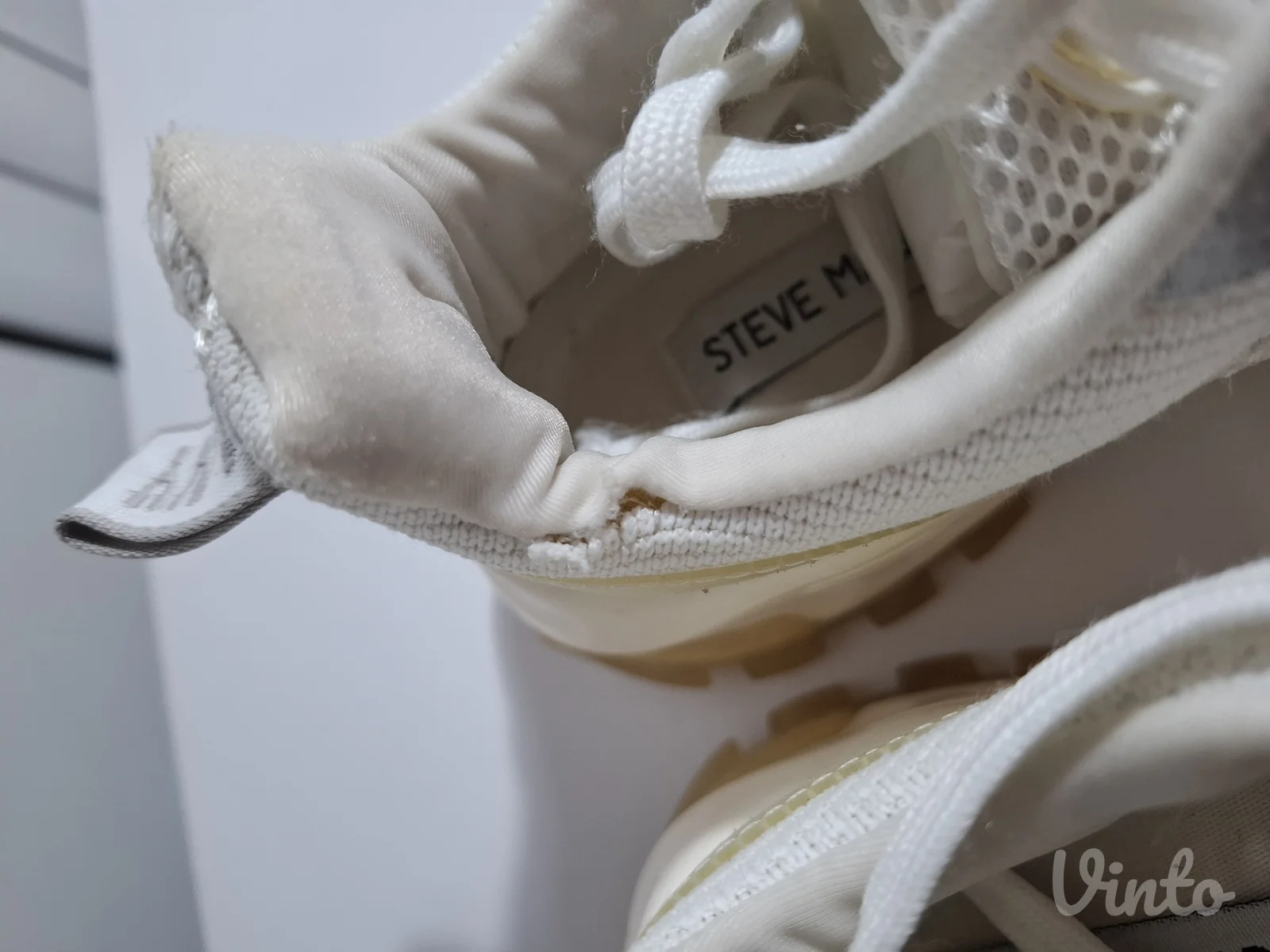 STEVE MADDEN Master Ženske Patike (White|Silver)