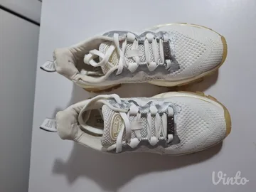 STEVE MADDEN Master Ženske Patike (White|Silver)