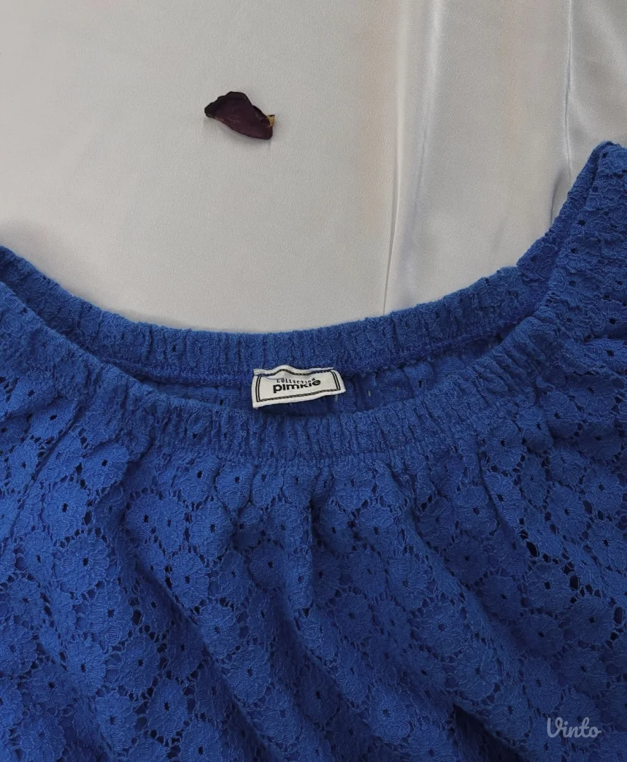 NOVA Pimkie čipkana majica S/M