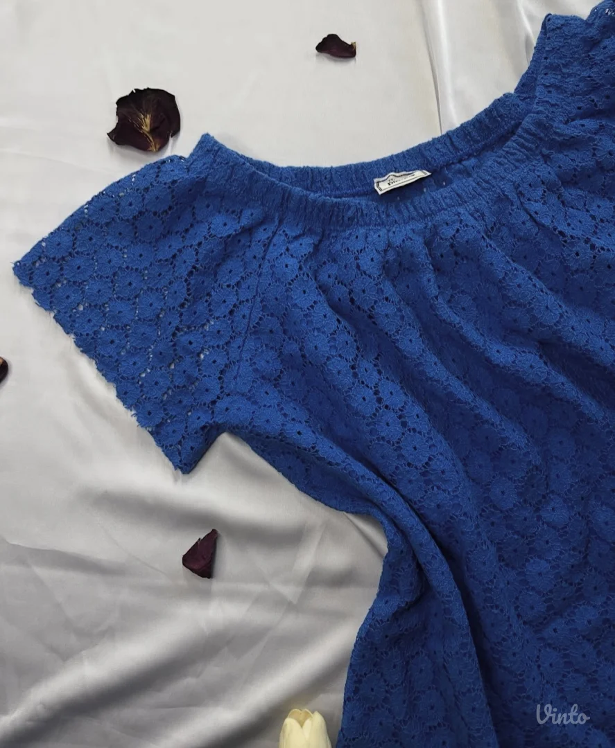 NOVA Pimkie čipkana majica S/M