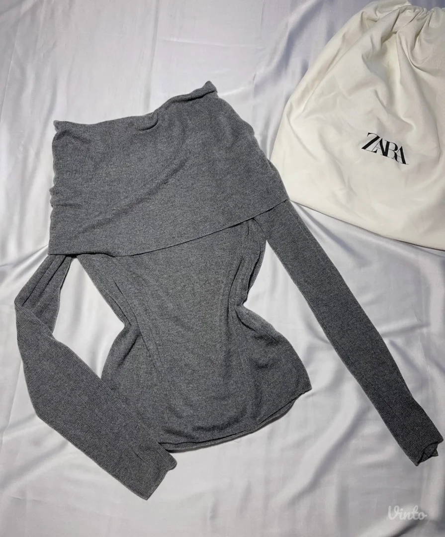 NOVA Sinsay majica sa spuštenim ramenima S/M