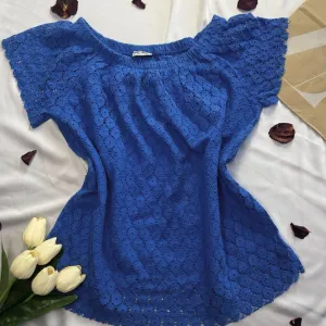 NOVA Pimkie čipkana majica S/M