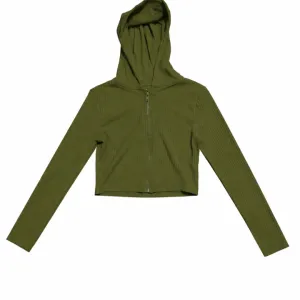 Zelena bluzica na raskopčavanje