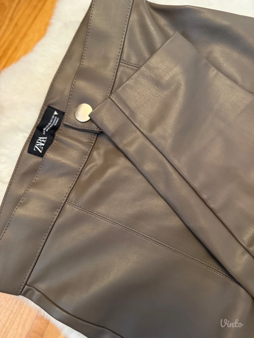 Zara nove kozne pantalone