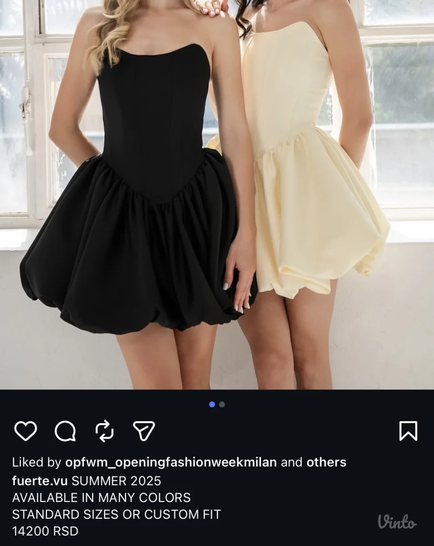 Fuerte.vu korset haljina