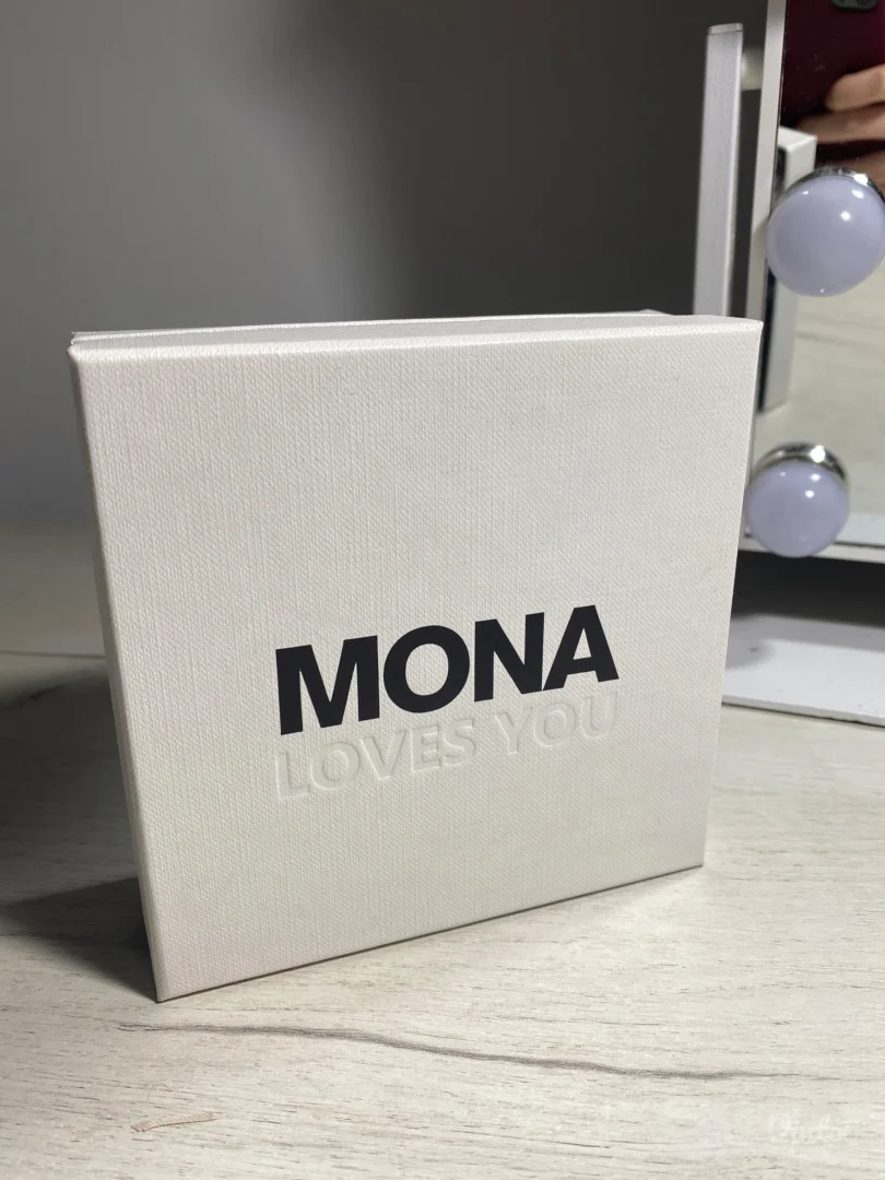 MONA - kaiš tamno sivi