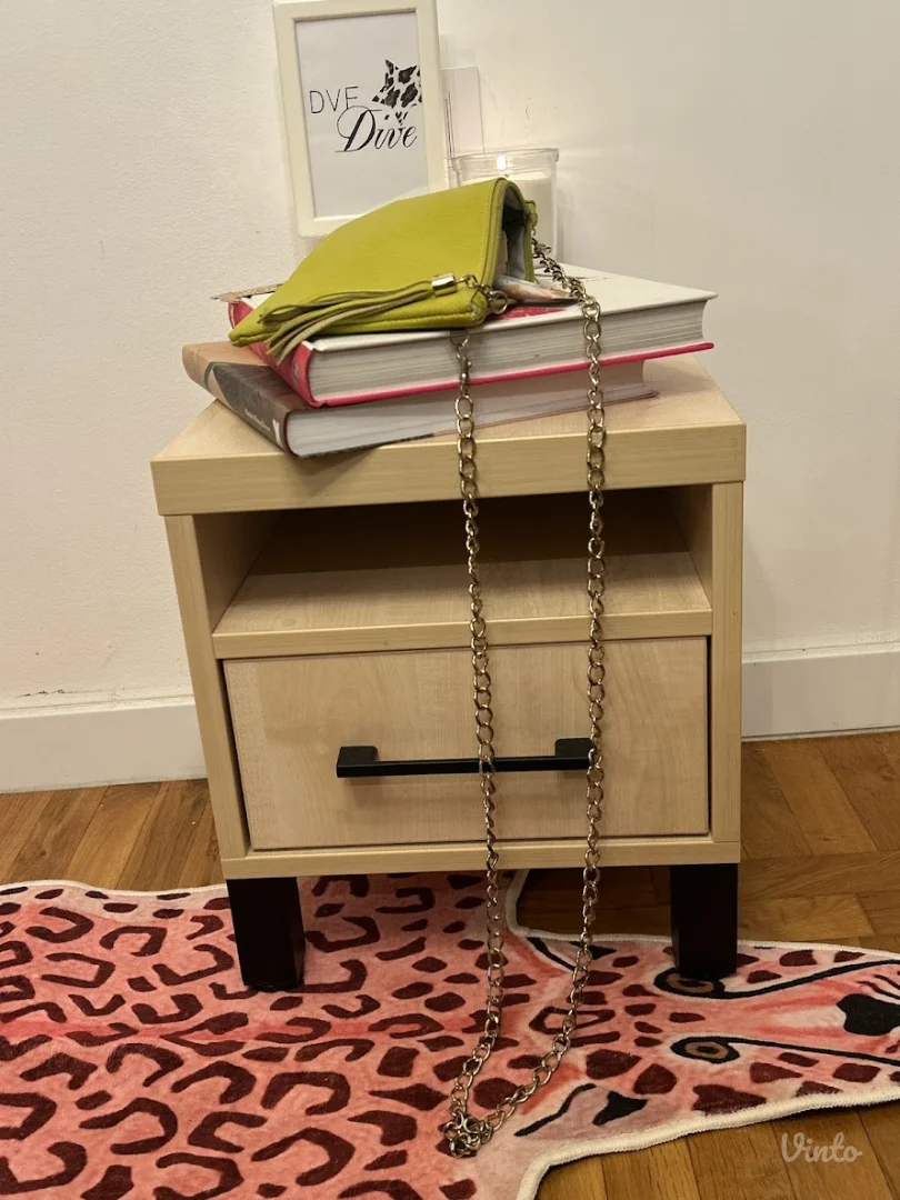 Lime green kožna torbica