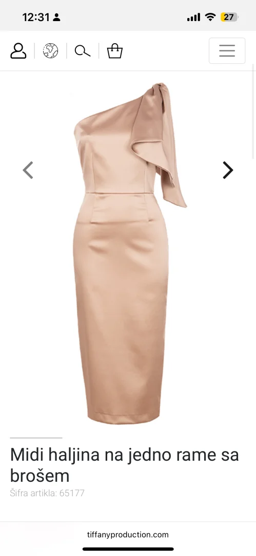 Tiffany haljina