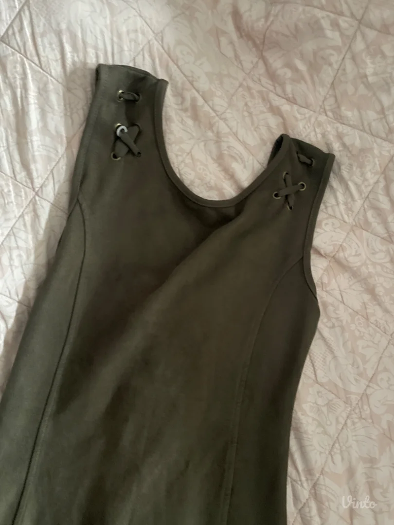 Uska zelena haljina/S