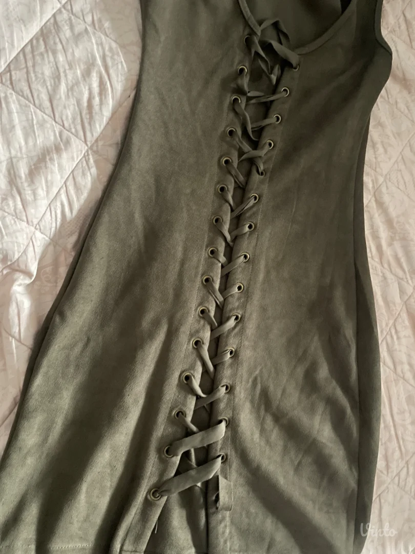 Uska zelena haljina/S