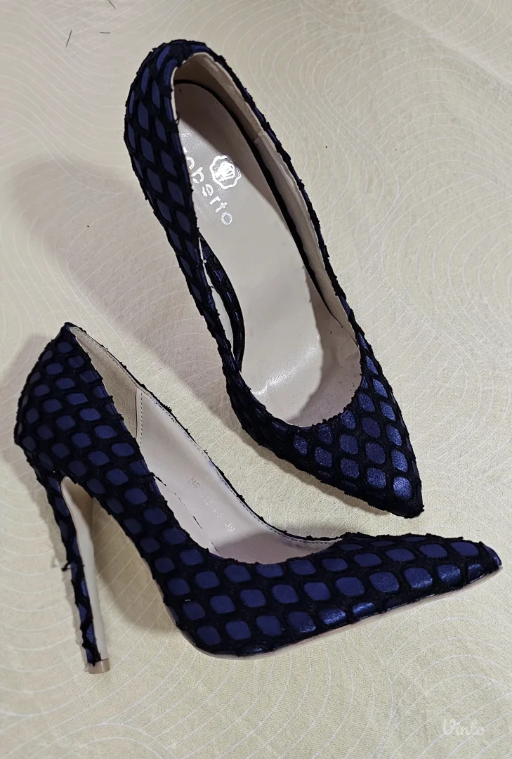 Salonke - Kraljevsko plava i crna