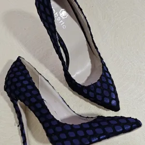 Salonke - Kraljevsko plava i crna