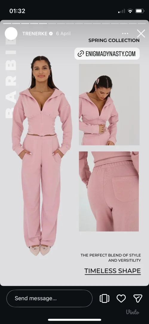 enigma strukirana trenerka