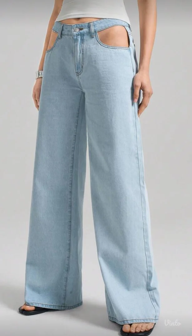 Baggy Plave farmerke