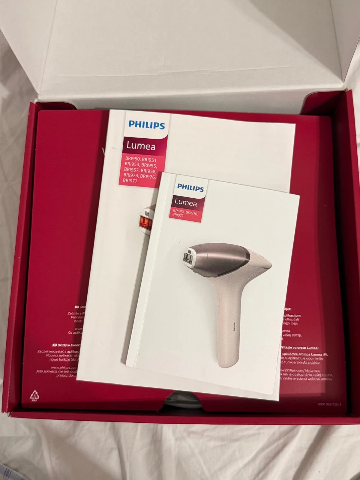 Philips epilator Lumea