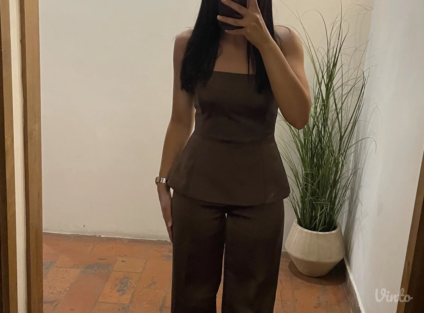 Zara satin set