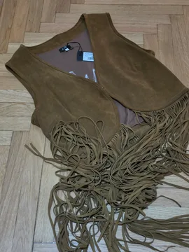 Kožni prsluk sa resam