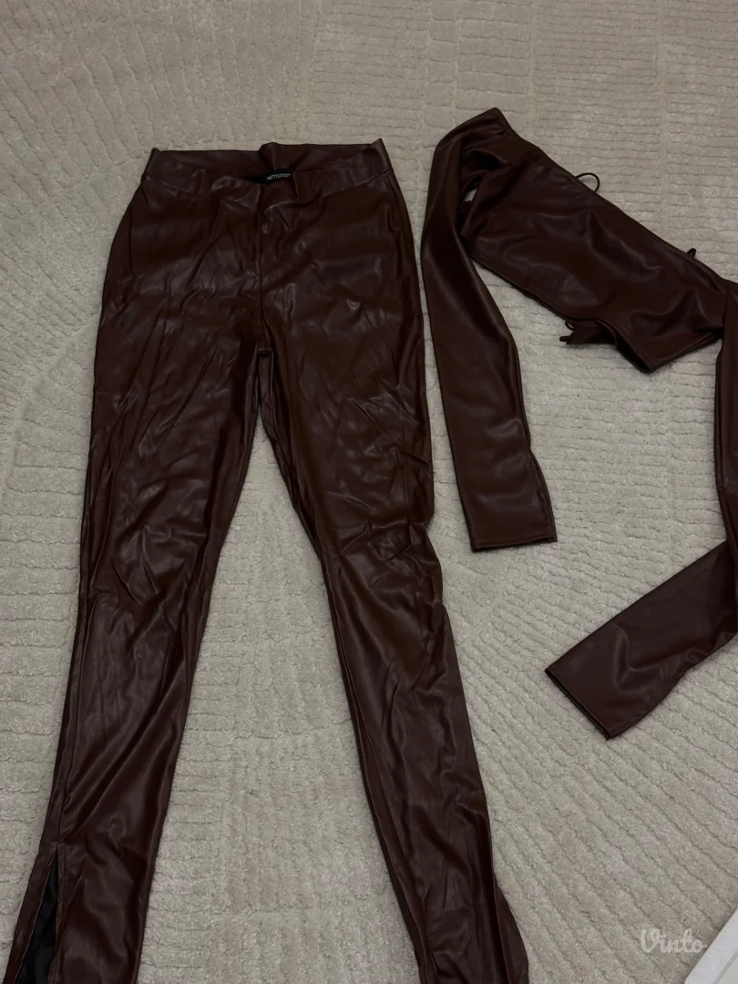 Komplet Top i helanke eko koza