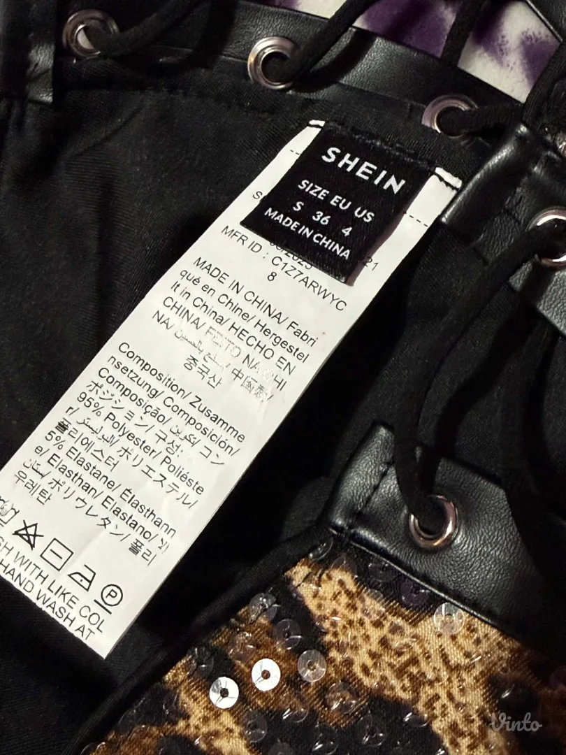 mini suknja leopard print