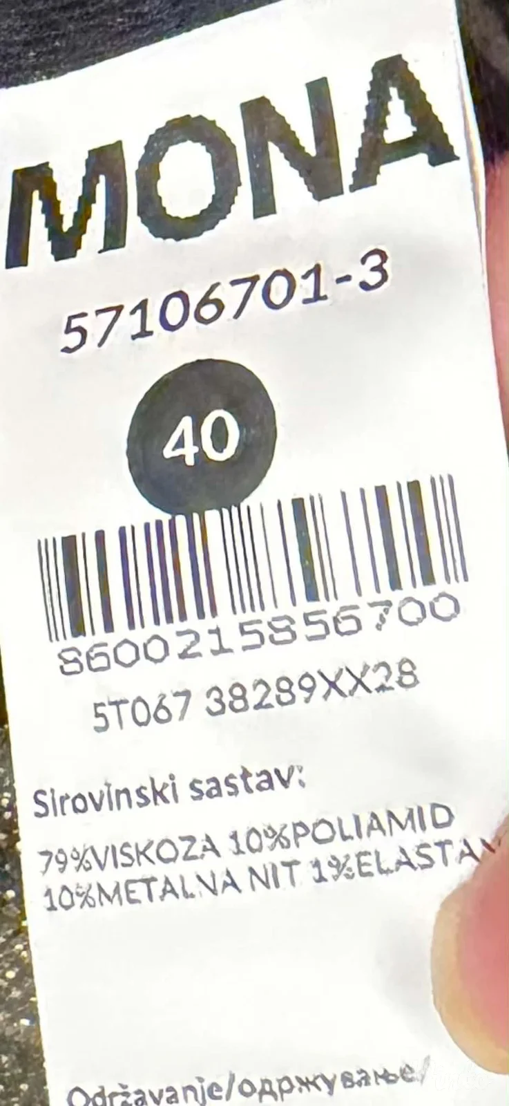 Potpuno nova Mona suknja sa etiketom