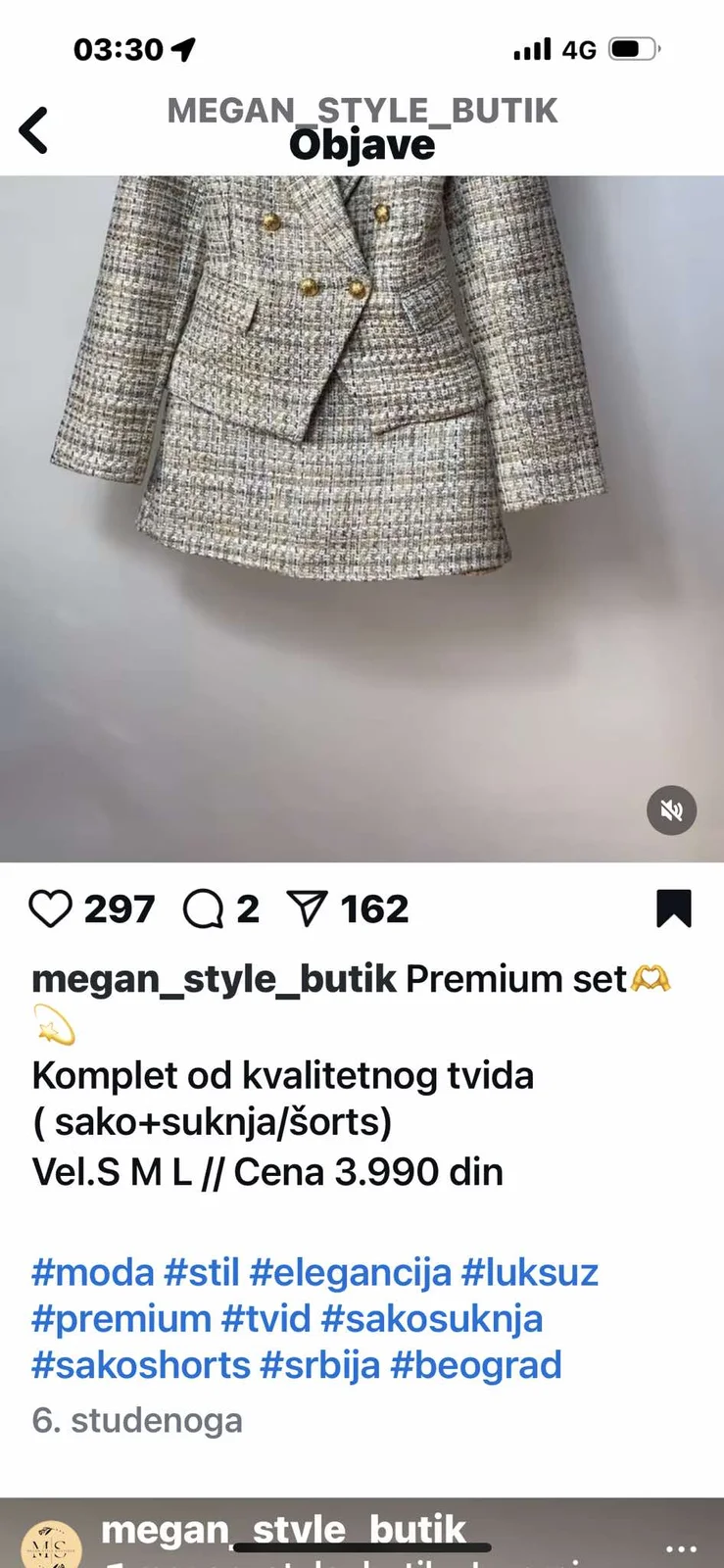 Potpuno nov komplet sa etiketom