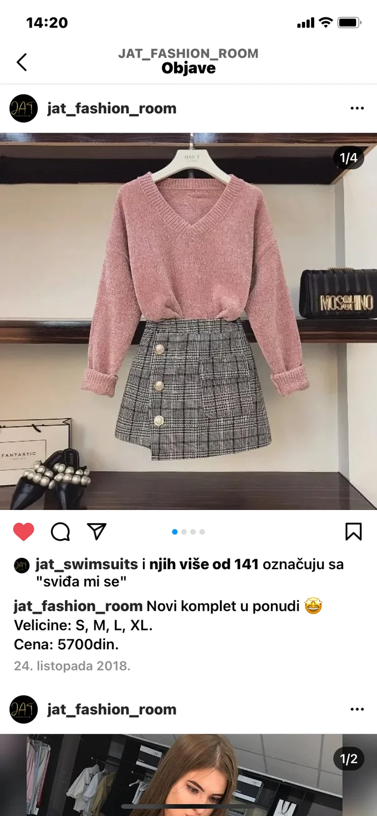 Potpuno nov komplet sa etiketom