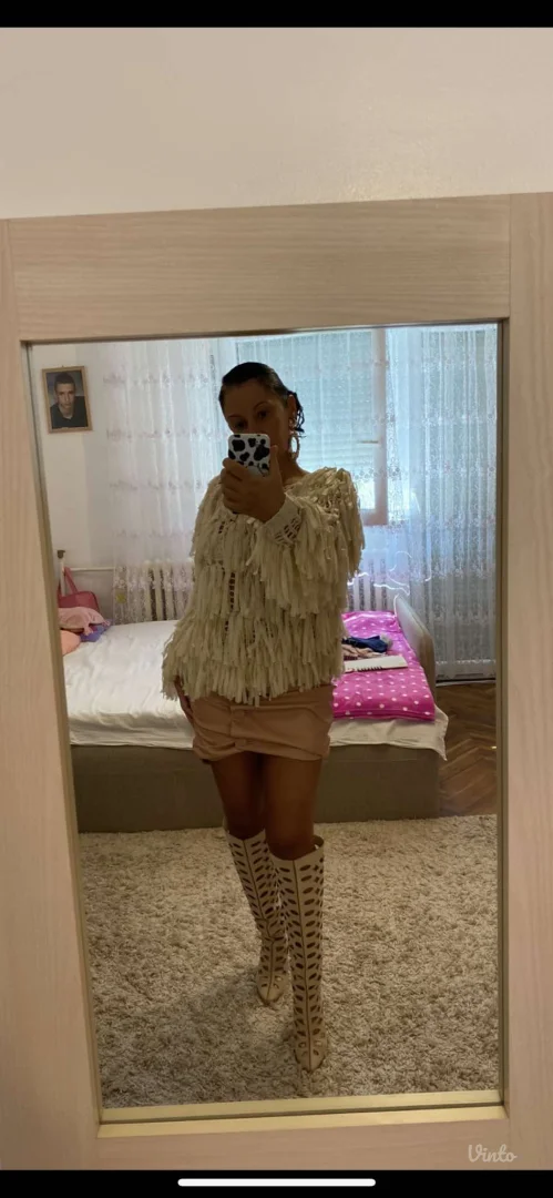 Supljikave efektne letnje cizme, jednom obuvene