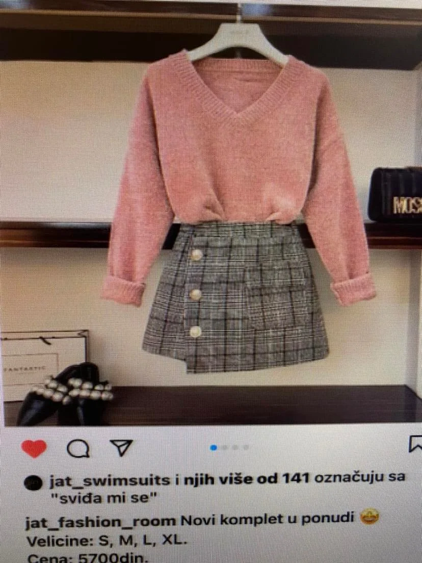 Potpuno nov komplet sa etiketom