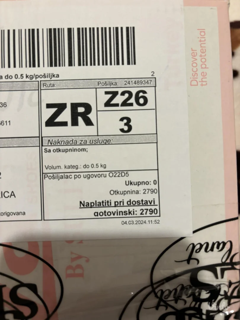 Potpuno nove sandale Perla