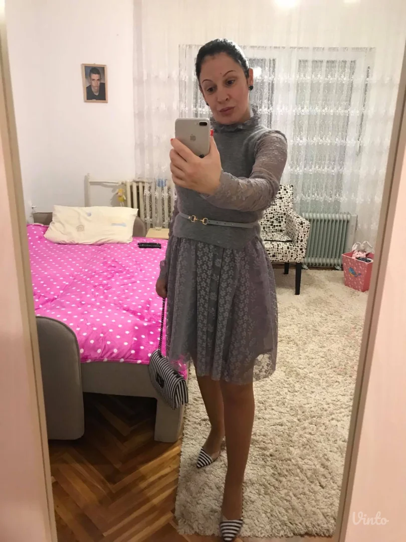 Potpuno nova haljina i prsluk komplet