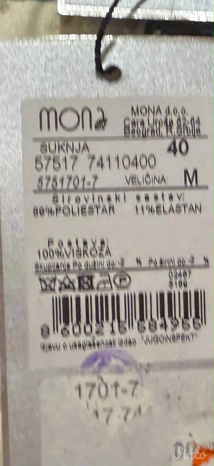 Porouno nova Mona suknja sa etiketom