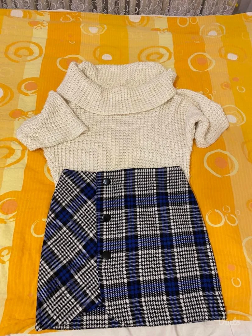 Komplet potpuno nova suknja i ocuvan dzemper